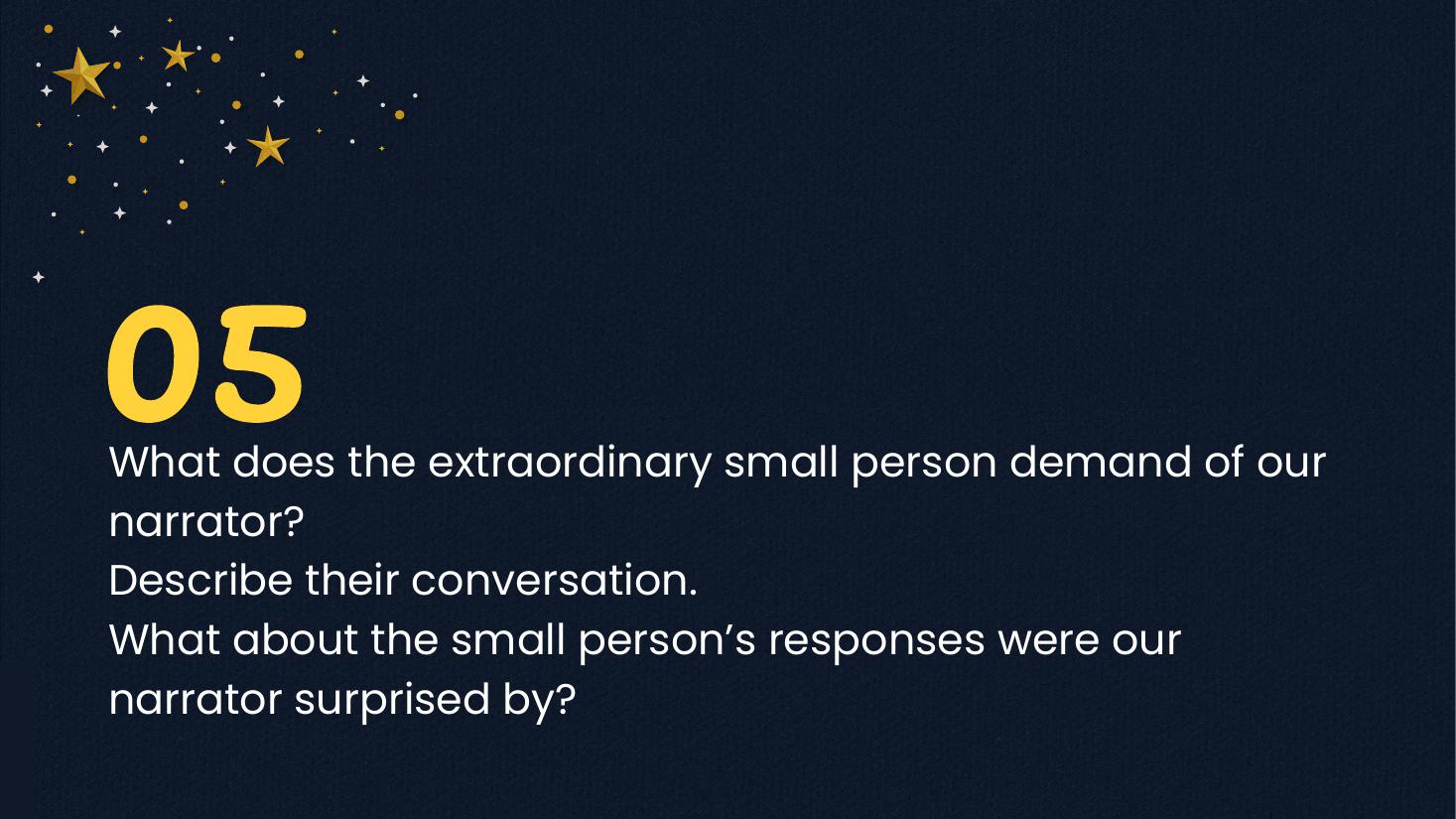 The Little Prince lesson slide 8