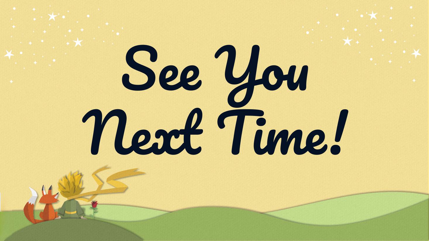 The Little Prince lesson slide 9