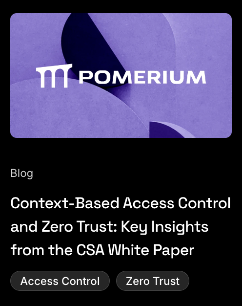 Context-based access control and Zero Trust research article