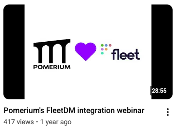 Pomerium webinar published on YouTube